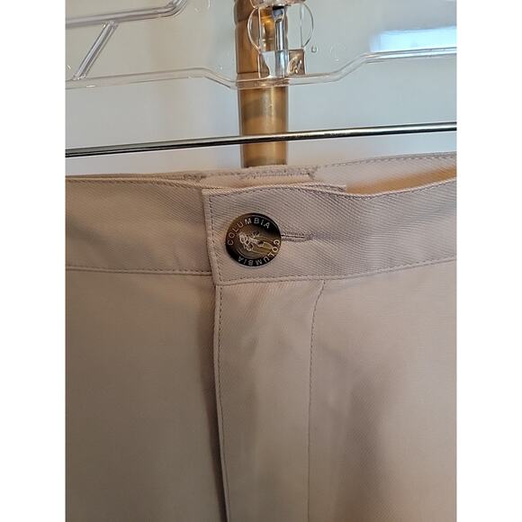 Columbia Pants Mens 40x31 Khaki Regular Fit Omni-Shield Casual Lightweight - Picture 4 of 12